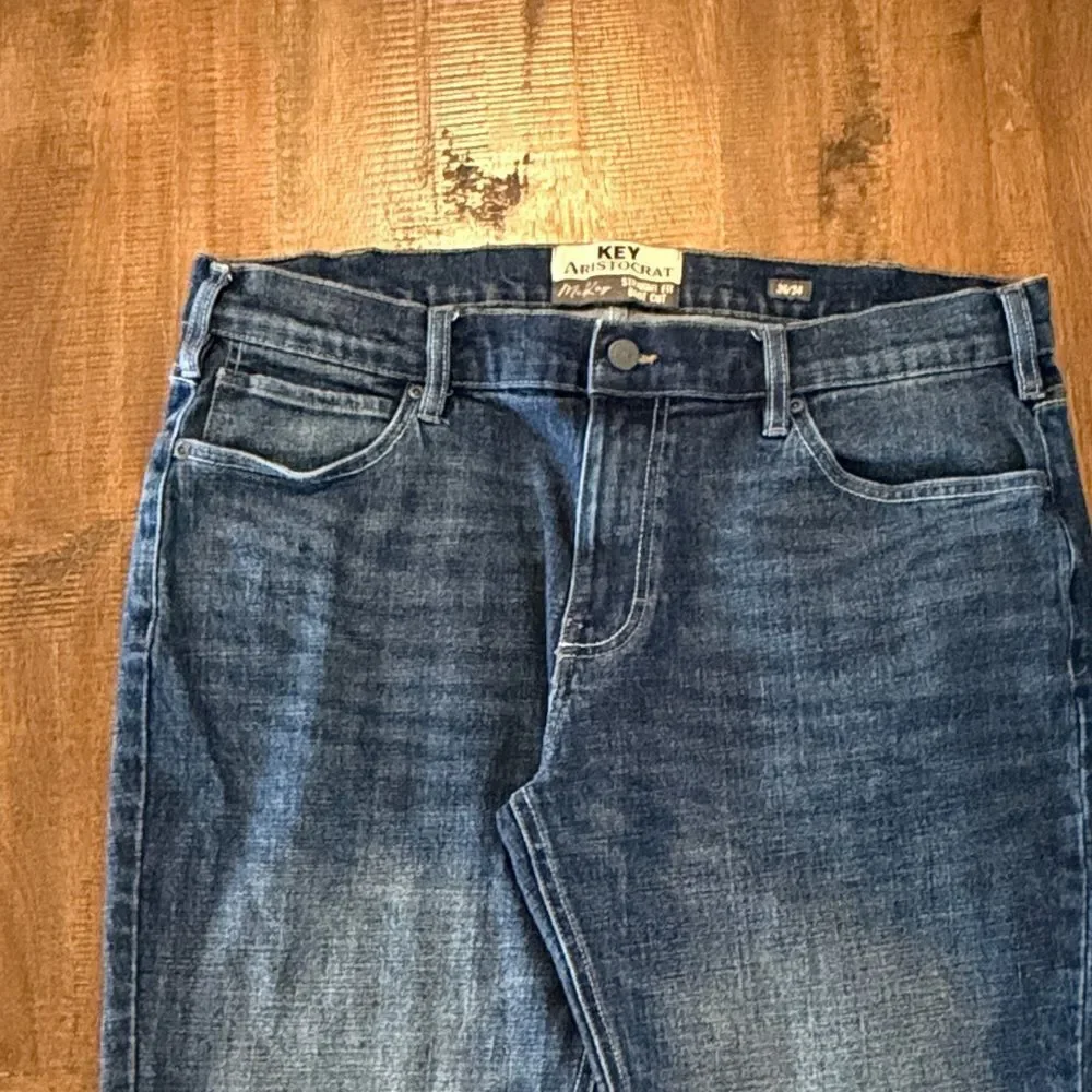 KEY Aristocrat  McKey Straight-Leg Boot-Cut Jeans